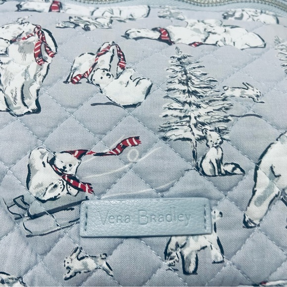 Vera Bradley Polar Bear Gray Crossbody Bag with Wallet - Picture 12 of 16